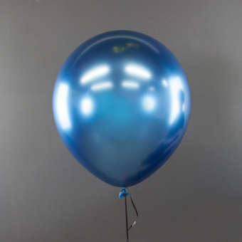 Воздушные шары хром "Синий" 918026