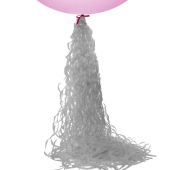 Гирлянда-подвеска для воздушных шаров "Спираль. Светлое серебро" 6224044