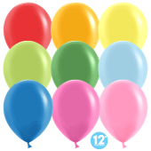 Воздушные шары пастель "Ассорти" 612025