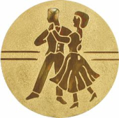 Вкладыш для медалей Танцы (золото) AM1-A24-G