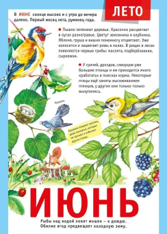 Плакат "12 месяцев: Июнь" 071.499