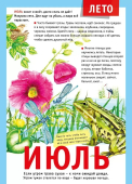 Плакат "12 месяцев: Июль" 071.500