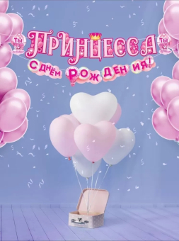 Гирлянда "Принцесса! С Днём Рождения" 84.871