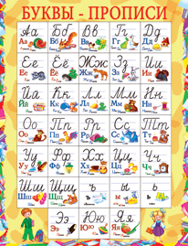 Плакат "Буквы-прописи" 1ПЛ-316