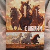 Открытка "С Юбилеем" OF15