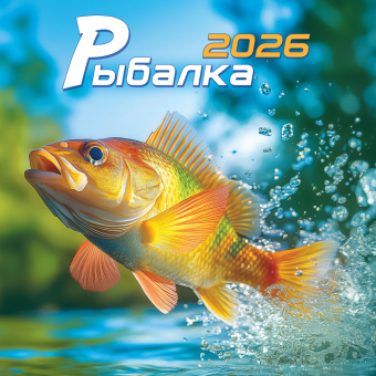 БОЛЬШОЙ перекидной настенный календарь на скрепке на 2026 год "Рыбалка" БПК-26-039 (в упаковке) БОЛЬШОЙ перекидной настенный календарь на скрепке на 2026 год "Рыбалка" БПК-26-039 (в упаковке)