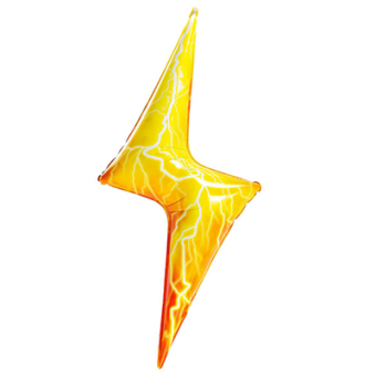 Фольгированный шар "Молния" 1207-5103