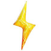 Фольгированный шар "Молния" 1207-5103