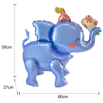 Фольгированный шар "Слон AIR" 1208-0732