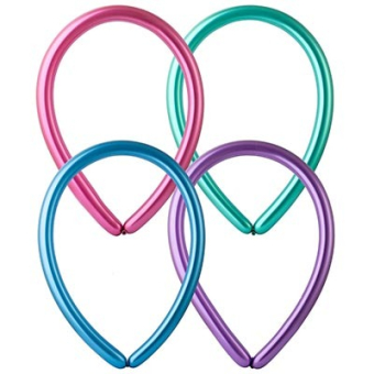 Воздушные шары для моделирования ШДМ Хром "Ассорти" 1107-0532