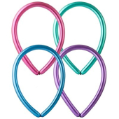 Воздушные шары для моделирования ШДМ Хром "Ассорти" 1107-0532