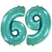 Фольгированный цифра "6/9" Tiffany 1207-3267