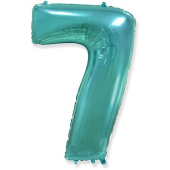 Фольгированный цифра "7" Tiffany 1207-3268