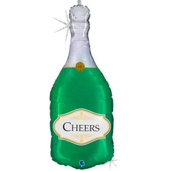 Фольгированный шар "CHEERS Бутылка шампанского" 1207-3471