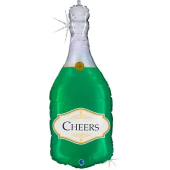 Фольгированный шар "CHEERS Бутылка шампанского" 1207-3471