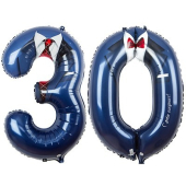 Фольгированный цифра "30" СДР Костюм 1207-3927