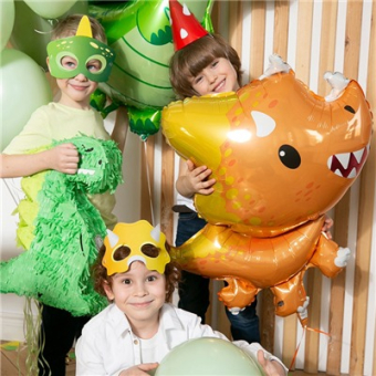 Фольгированный шар "Динозавр Трицератопс" 1207-4619