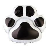 Фольгированный шар "Лапка. Чёрный" 1207-4689