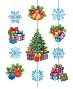 Гирлянда на ленте "Яркий Новый год" 8-17-5002 Гирлянда на ленте "Яркий Новый год" 8-17-5002