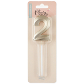 Свеча-цифра "2" Грани арт.802982 Свеча-цифра "2" Грани арт.802982