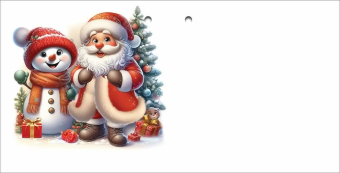 Мини-открытка/Бирка для подарка "С Новым Годом" 5.0001513