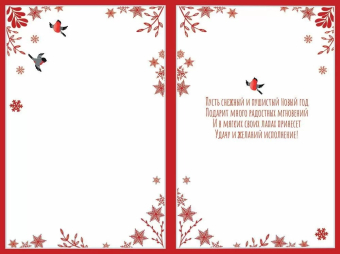Открытка "Пускай всё сбудется в Новом Году" 5.0001673