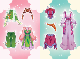 Книжка Одень куклу "Волшебная сказка" ОВ-057