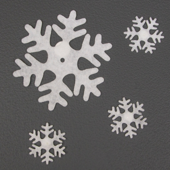 Украшение на скотче "Снежинки Пушинки" арт.6232314