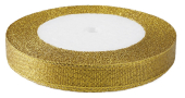 лента в бобине парча "Мерцающий блеск. Золото. Металлик" LJC120