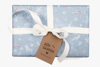 Упаковочная бумага в рулоне "Морозное утро" 2050895/1