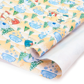 Упаковочная бумага в рулоне "Северный полюс" 887800