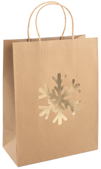 Набор подарочных пакетов к Новому Году "Дизайн №2. Крафт" 504702