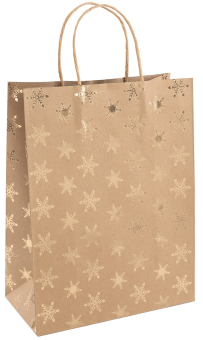 Набор подарочных пакетов к Новому Году "Дизайн №4. Крафт" 504704