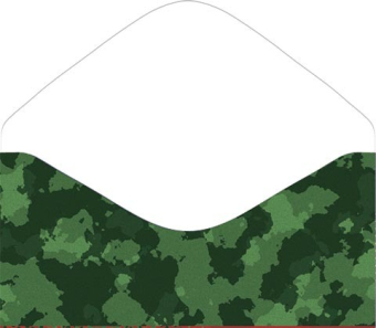 Конверт для денег "С Праздником! 23 Февраля" 2-17-23041