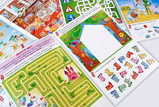 Новинка: буклеты с развивающими играми и головоломками для детей по 25,10 руб.