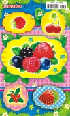 Детские наклейки "Ягоды" НИ-863 Детские наклейки "Ягоды" НИ-863