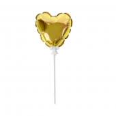 Топпер шар Самодув "Сердечки золото" Ч03614 Топпер шар Самодув "Сердечки золото" Ч03614