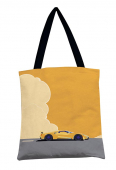 Сумка-шоппер "Авто" 35х42см (хлопок 240г/м) цвет желтый 0432.144 Сумка-шоппер "Авто" 35х42см (хлопок 240г/м) цвет желтый 0432.144