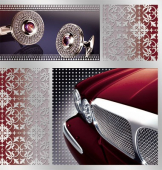 Мини-открытка двойная "Без надписи" М-7569 Мини-открытка двойная "Без надписи" М-7569