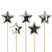 Пики для канапе или топперы "Звезда. Серебро. Металлик" 6231184-new Пики для канапе или топперы "Звезда. Серебро. Металлик" 6231184-new