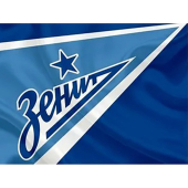Флажок "ФК Зенит" Ф90145Зн Флажок "ФК Зенит" Ф90145Зн