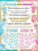 Плакат "Мальчик или Девочка" 0801121 Плакат "Мальчик или Девочка" 0801121