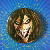 Значок "Аниме. Атака титанов №4" Z004 Значок "Аниме. Атака титанов №4" Z004