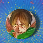 Значок "Аниме. Атака титанов №6" Z006 Значок "Аниме. Атака титанов №6" Z006