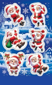 Наклейки "Новогодние" 0-11-5247 Наклейки "Новогодние" 0-11-5247