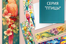 Новые серии картонных закладок Новые серии картонных закладок